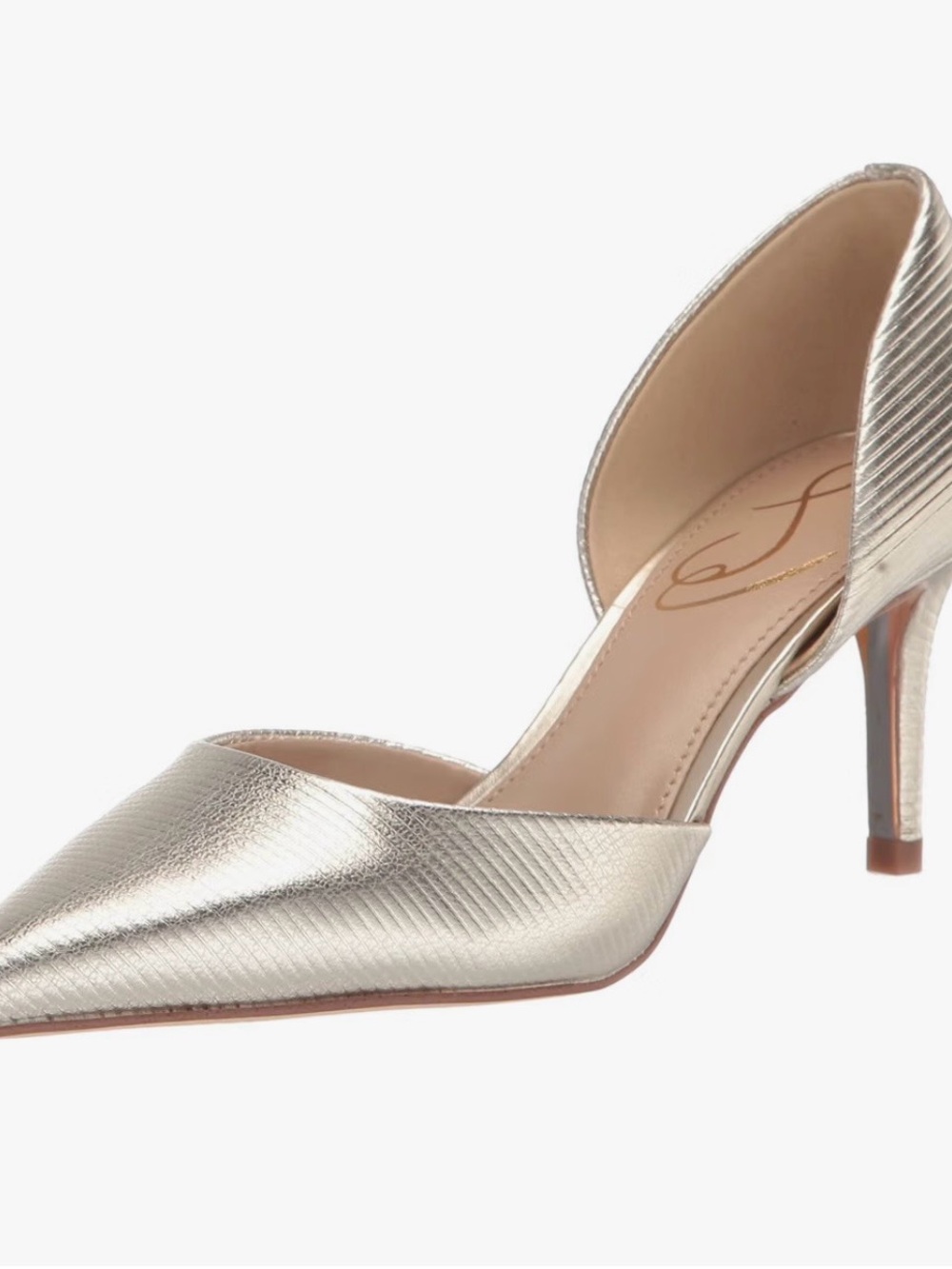 Sam Edelman Viv Metallic heels NEW